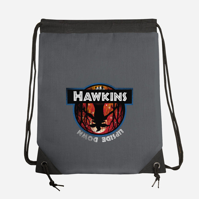 Upside Down State-None-Drawstring-Bag-dandingeroz