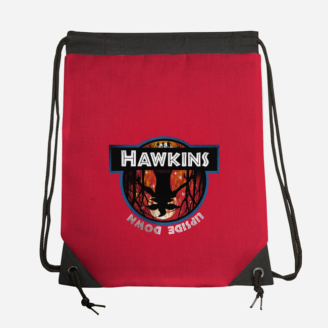 Upside Down State-None-Drawstring-Bag-dandingeroz