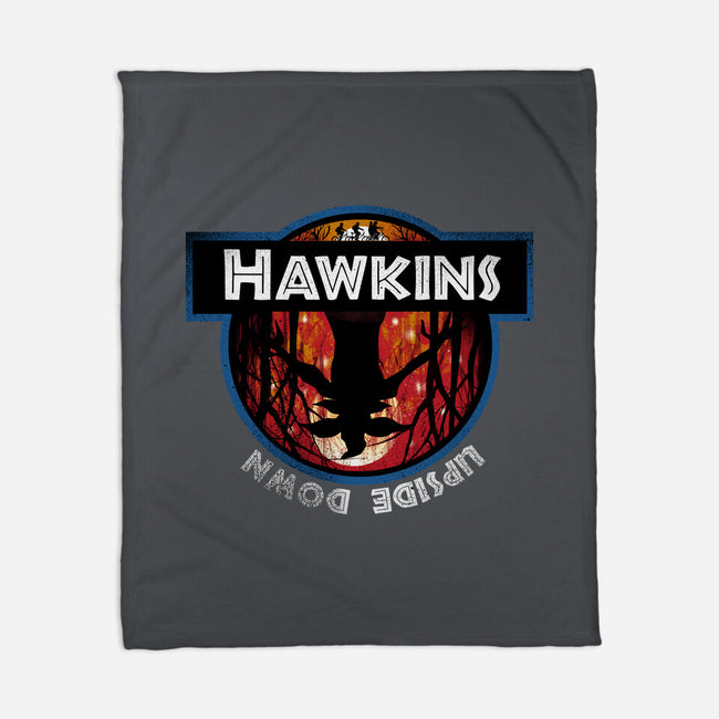 Upside Down State-None-Fleece-Blanket-dandingeroz