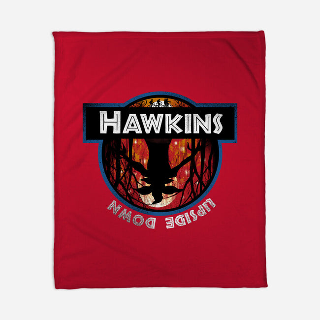 Upside Down State-None-Fleece-Blanket-dandingeroz