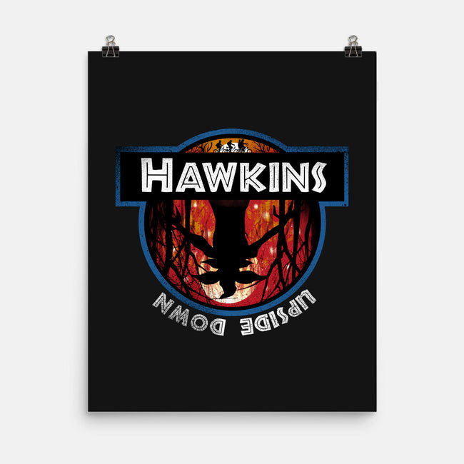 Upside Down State-None-Matte-Poster-dandingeroz