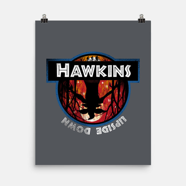 Upside Down State-None-Matte-Poster-dandingeroz