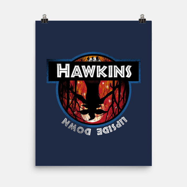 Upside Down State-None-Matte-Poster-dandingeroz