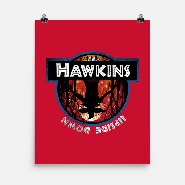 Upside Down State-None-Matte-Poster-dandingeroz