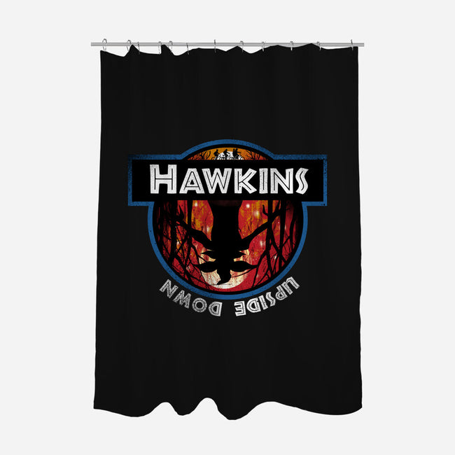 Upside Down State-None-Polyester-Shower Curtain-dandingeroz