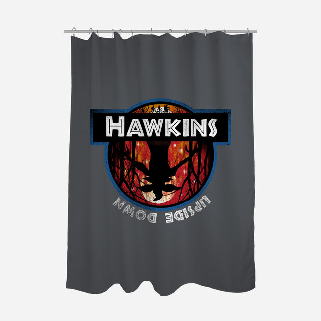 Upside Down State-None-Polyester-Shower Curtain-dandingeroz