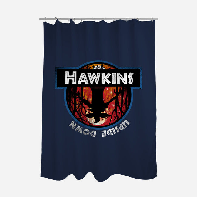 Upside Down State-None-Polyester-Shower Curtain-dandingeroz