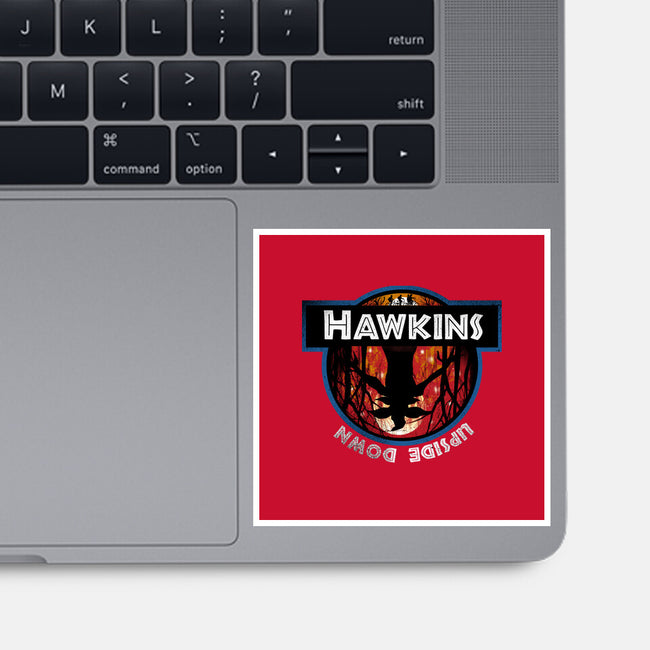 Upside Down State-None-Glossy-Sticker-dandingeroz