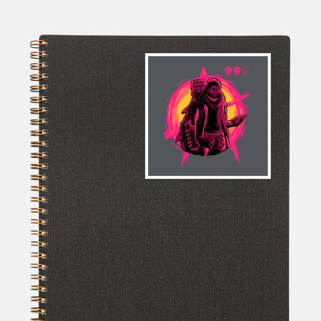 Burn To The Ground-None-Glossy-Sticker-rmatix