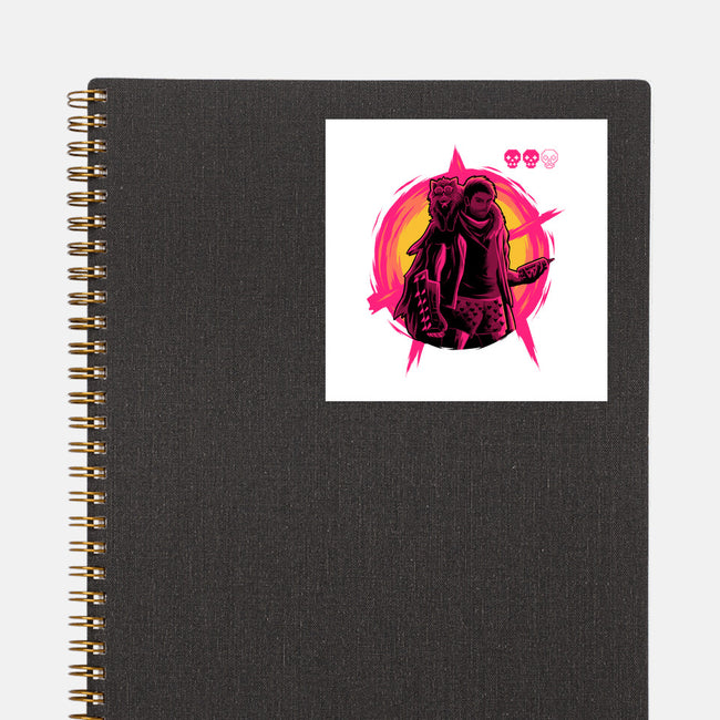 Burn To The Ground-None-Glossy-Sticker-rmatix