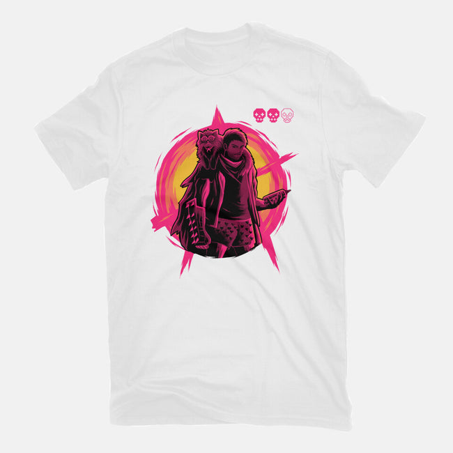Burn To The Ground-Womens-Basic-Tee-rmatix