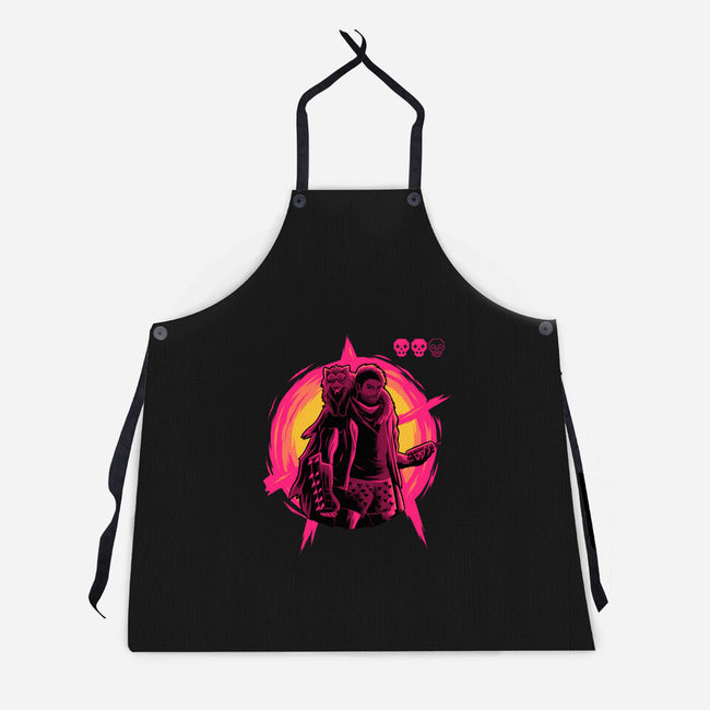 Burn To The Ground-Unisex-Kitchen-Apron-rmatix