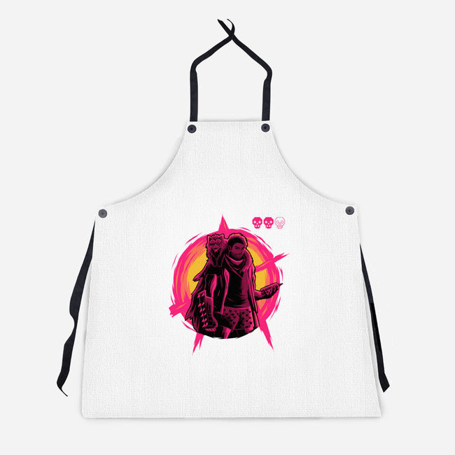 Burn To The Ground-Unisex-Kitchen-Apron-rmatix