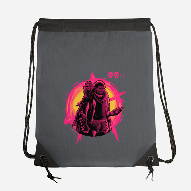 Burn To The Ground-None-Drawstring-Bag-rmatix
