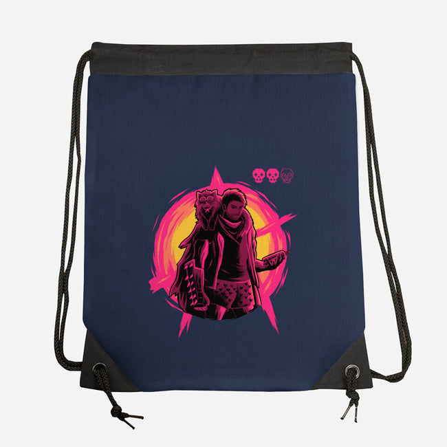 Burn To The Ground-None-Drawstring-Bag-rmatix