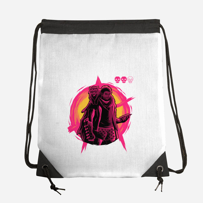 Burn To The Ground-None-Drawstring-Bag-rmatix