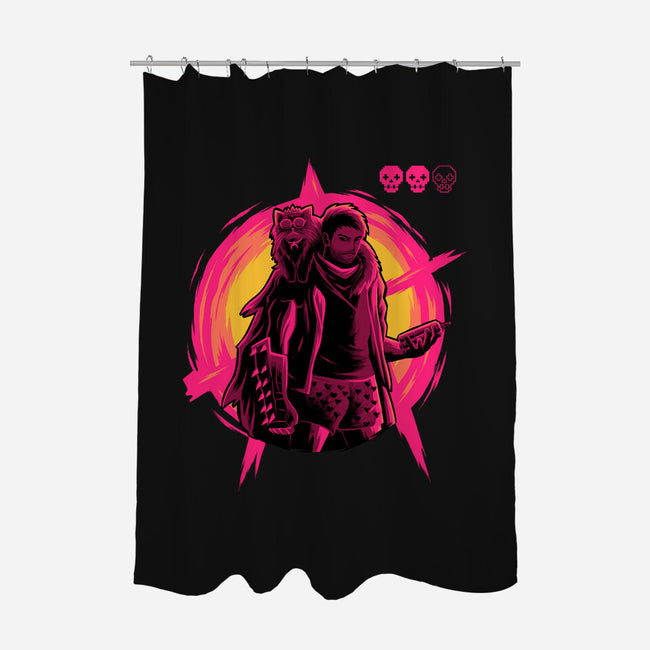 Burn To The Ground-None-Polyester-Shower Curtain-rmatix