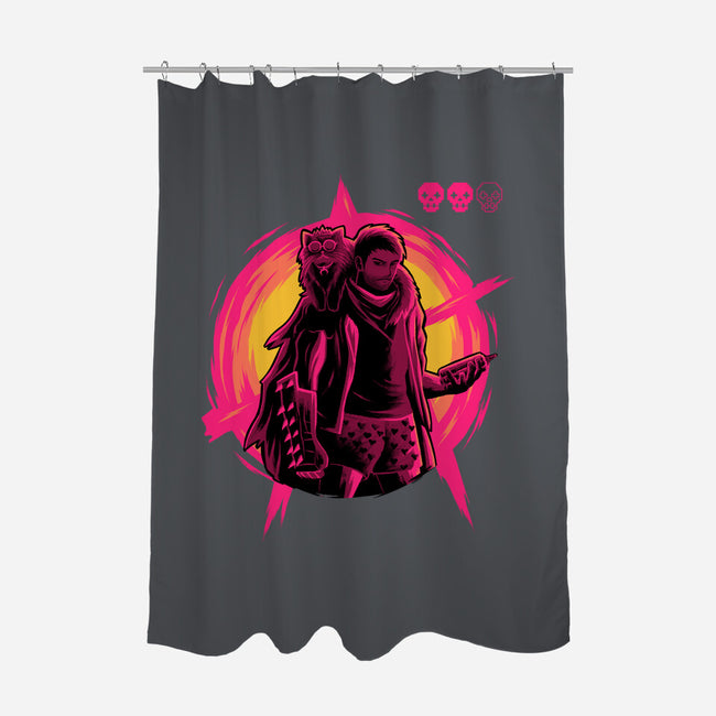 Burn To The Ground-None-Polyester-Shower Curtain-rmatix