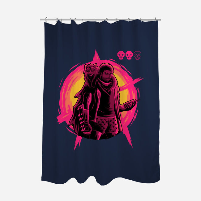 Burn To The Ground-None-Polyester-Shower Curtain-rmatix