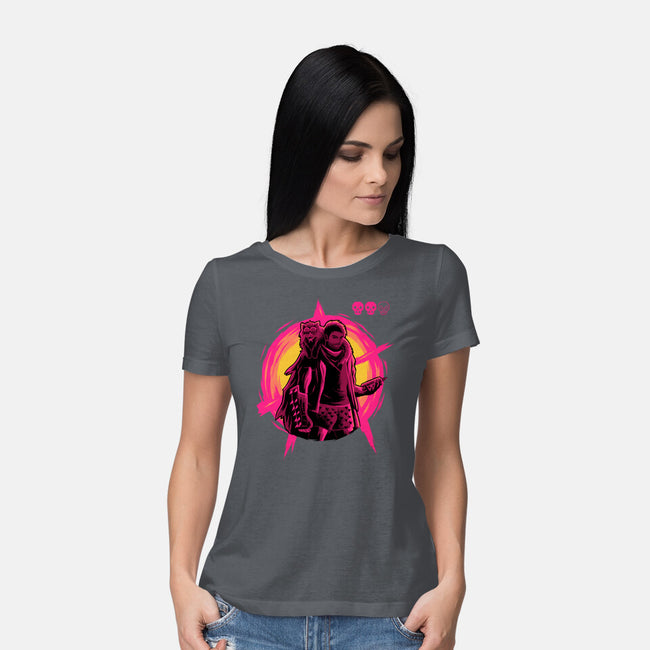 Burn To The Ground-Womens-Basic-Tee-rmatix
