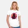 Burn To The Ground-Womens-Fitted-Tee-rmatix