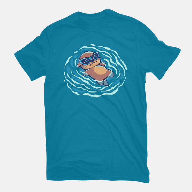 An Otterly Good Summer-Womens-Basic-Tee-TechraNova