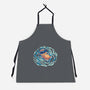 An Otterly Good Summer-Unisex-Kitchen-Apron-TechraNova