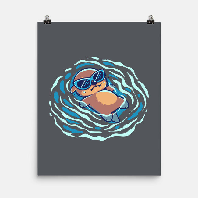 An Otterly Good Summer-None-Matte-Poster-TechraNova
