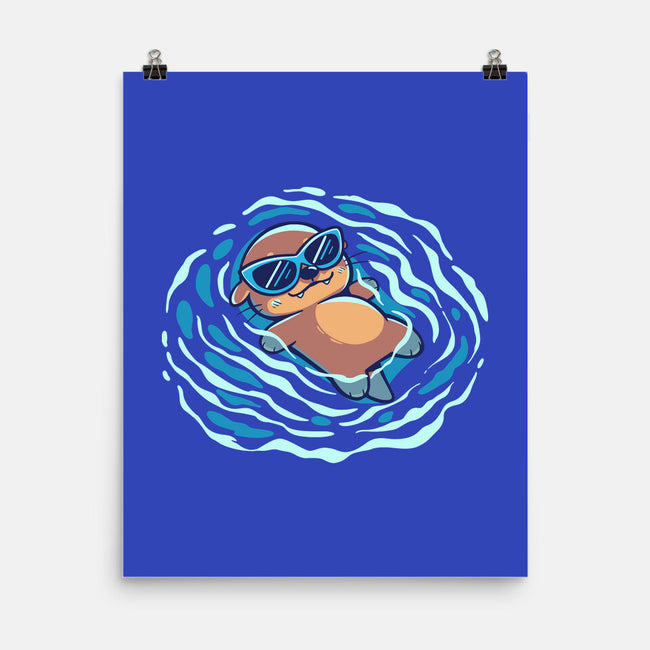An Otterly Good Summer-None-Matte-Poster-TechraNova