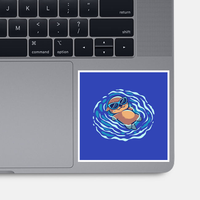 An Otterly Good Summer-None-Glossy-Sticker-TechraNova
