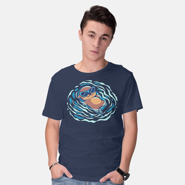 An Otterly Good Summer-Mens-Basic-Tee-TechraNova