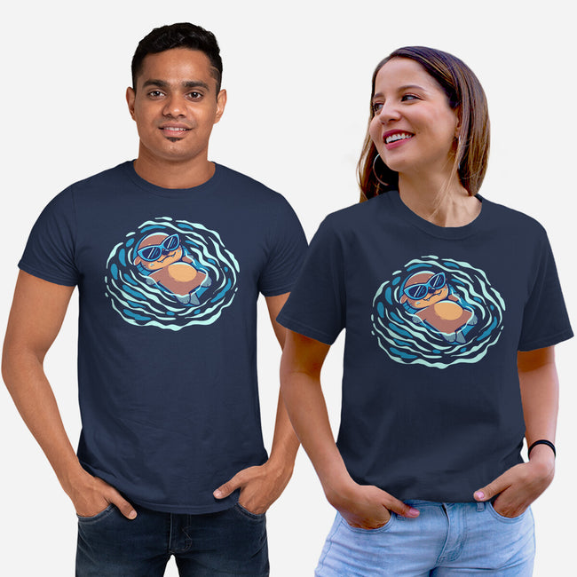 An Otterly Good Summer-Unisex-Basic-Tee-TechraNova