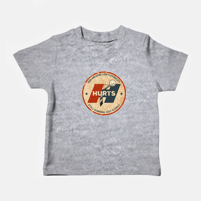Performance Hurts-Baby-Basic-Tee-retrodivision