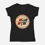 Performance Hurts-Womens-V-Neck-Tee-retrodivision