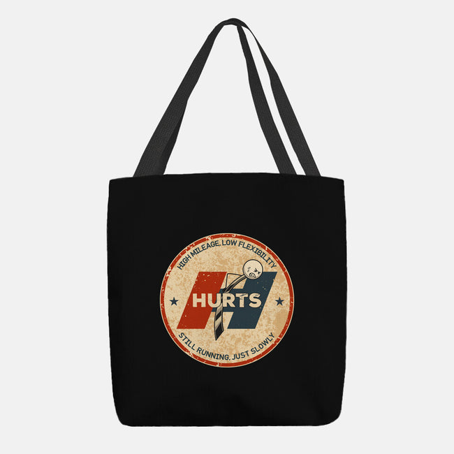 Performance Hurts-None-Basic Tote-Bag-retrodivision