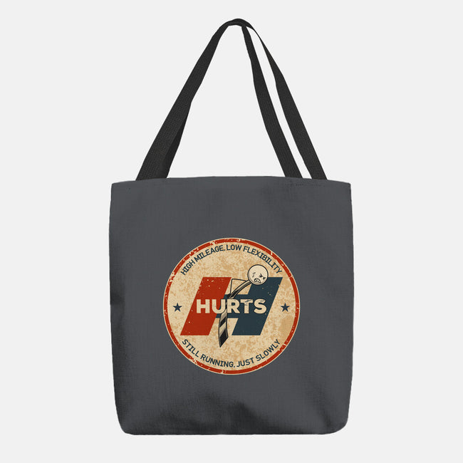 Performance Hurts-None-Basic Tote-Bag-retrodivision