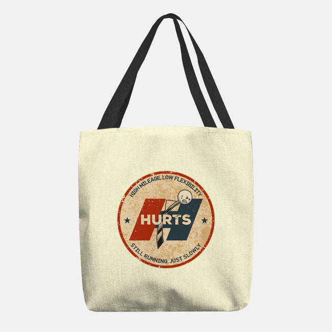 Performance Hurts-None-Basic Tote-Bag-retrodivision