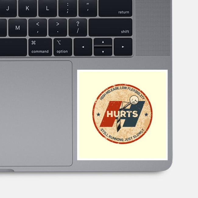Performance Hurts-None-Glossy-Sticker-retrodivision