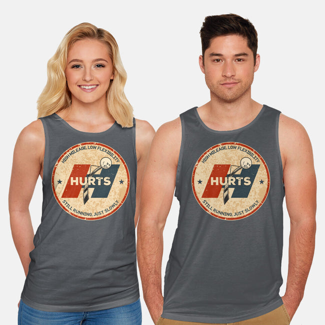 Performance Hurts-Unisex-Basic-Tank-retrodivision