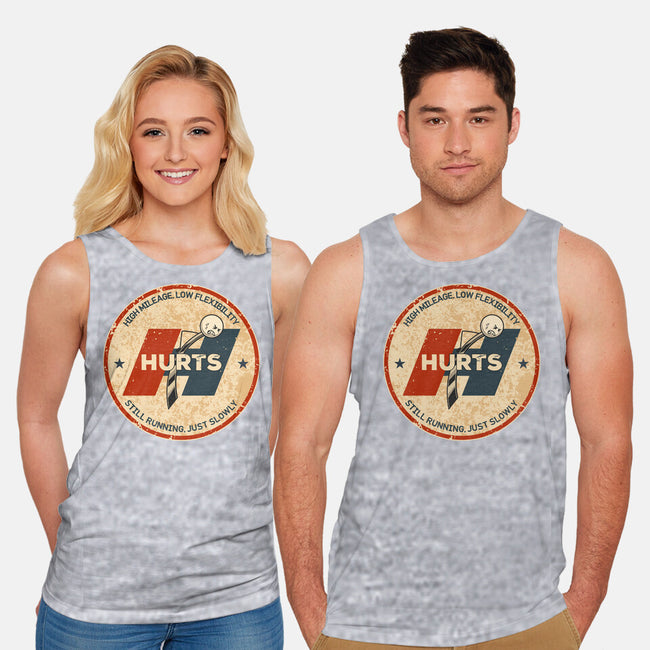 Performance Hurts-Unisex-Basic-Tank-retrodivision
