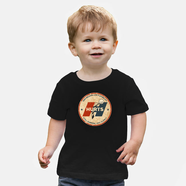 Performance Hurts-Baby-Basic-Tee-retrodivision