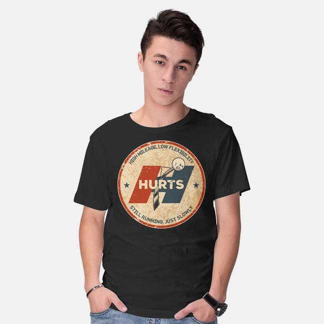 Performance Hurts-Mens-Basic-Tee-retrodivision