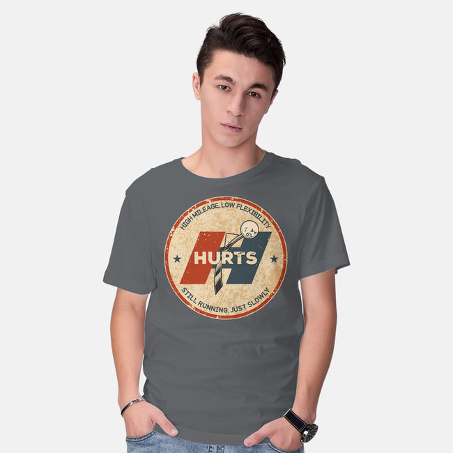 Performance Hurts-Mens-Basic-Tee-retrodivision
