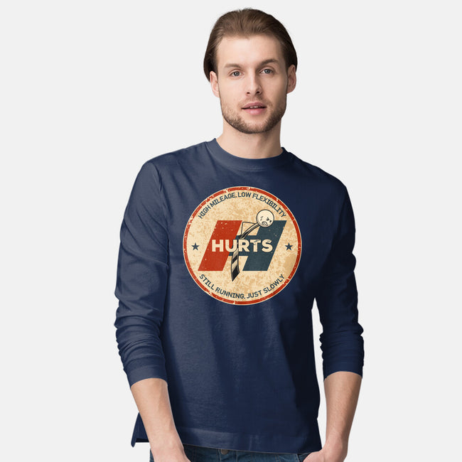 Performance Hurts-Mens-Long Sleeved-Tee-retrodivision