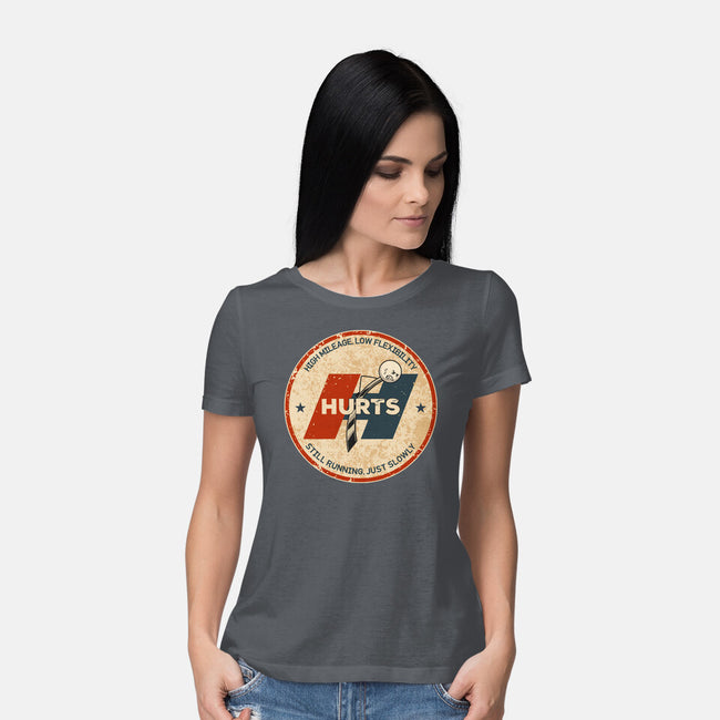 Performance Hurts-Womens-Basic-Tee-retrodivision