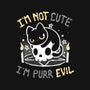 I Am Purr Evil-Womens-V-Neck-Tee-Vallina84