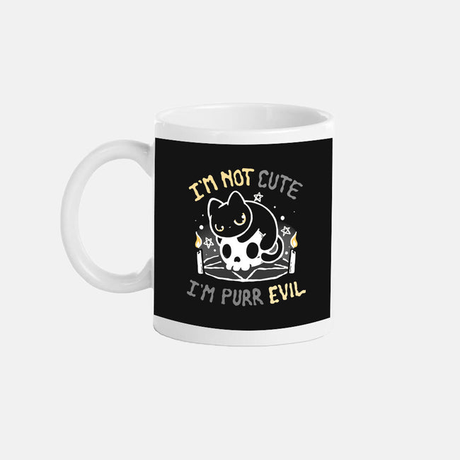I Am Purr Evil-None-Mug-Drinkware-Vallina84