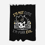 I Am Purr Evil-None-Polyester-Shower Curtain-Vallina84