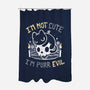 I Am Purr Evil-None-Polyester-Shower Curtain-Vallina84