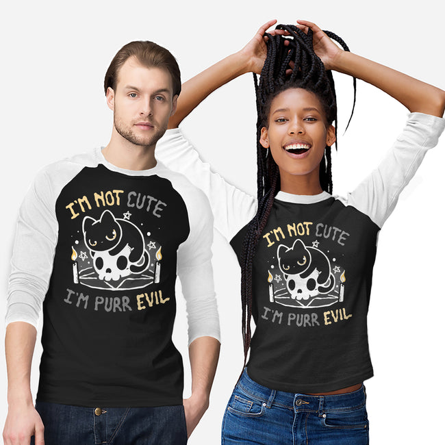 I Am Purr Evil-Unisex-Baseball-Tee-Vallina84